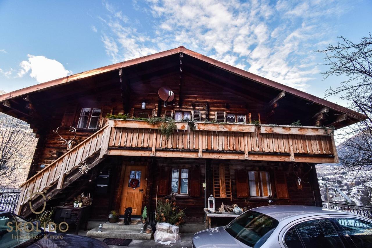 Cosy Chalet In Brig-Glis Zewnętrze zdjęcie